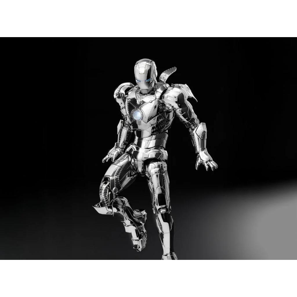Dlx Scale Collectible Figure - Marvel Studios: The Infinity Saga - Iron Man Mark Ii (Chrome Edition) (Overseas Version)