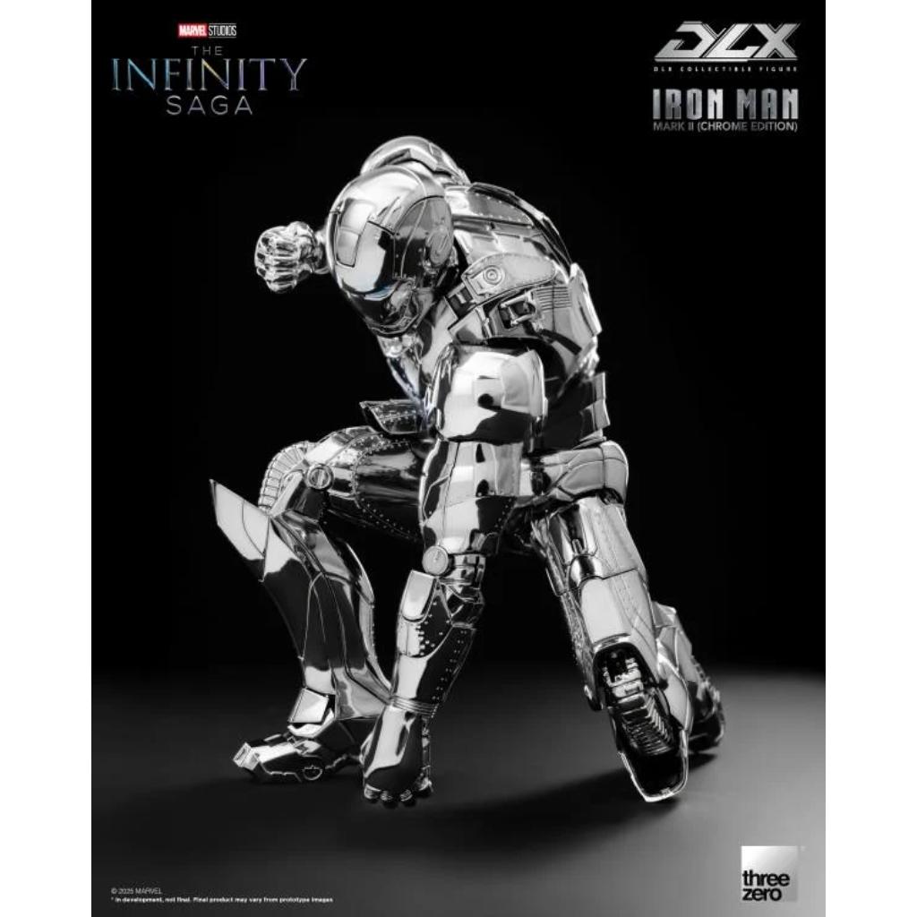 Dlx Scale Collectible Figure - Marvel Studios: The Infinity Saga - Iron Man Mark Ii (Chrome Edition) (Overseas Version)