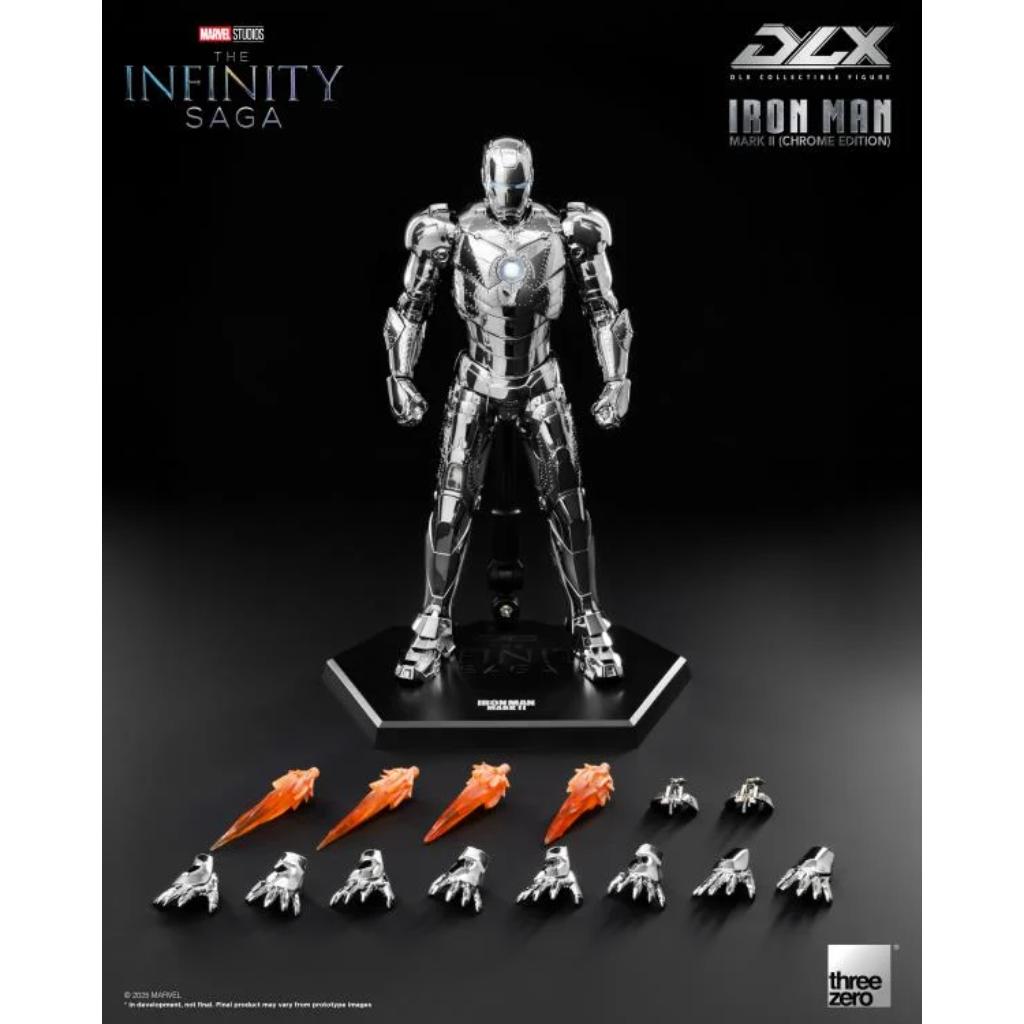Dlx Scale Collectible Figure - Marvel Studios: The Infinity Saga - Iron Man Mark Ii (Chrome Edition) (Overseas Version)