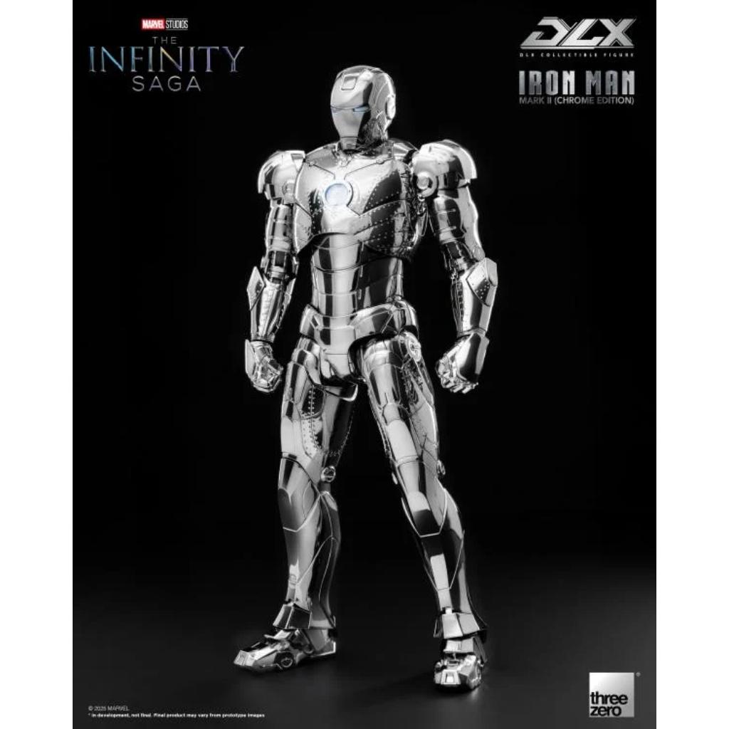 Dlx Scale Collectible Figure - Marvel Studios: The Infinity Saga - Iron Man Mark Ii (Chrome Edition) (Overseas Version)