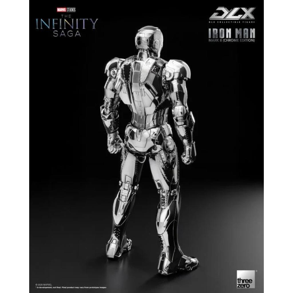 Dlx Scale Collectible Figure - Marvel Studios: The Infinity Saga - Iron Man Mark Ii (Chrome Edition) (Overseas Version)