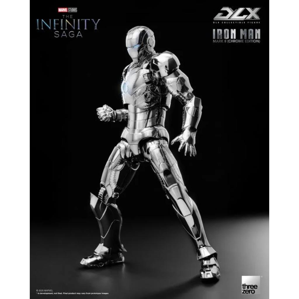 Dlx Scale Collectible Figure - Marvel Studios: The Infinity Saga - Iron Man Mark Ii (Chrome Edition) (Overseas Version)