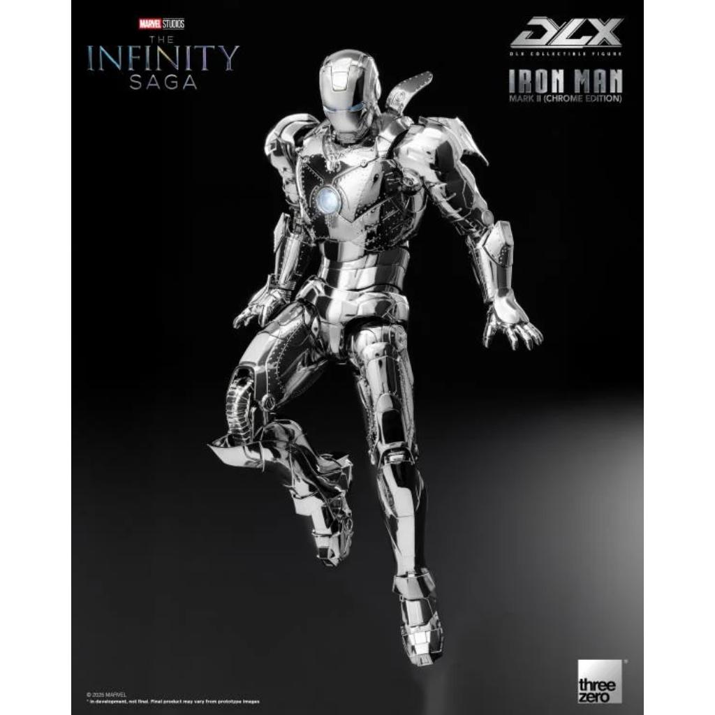 Dlx Scale Collectible Figure - Marvel Studios: The Infinity Saga - Iron Man Mark Ii (Chrome Edition) (Overseas Version)