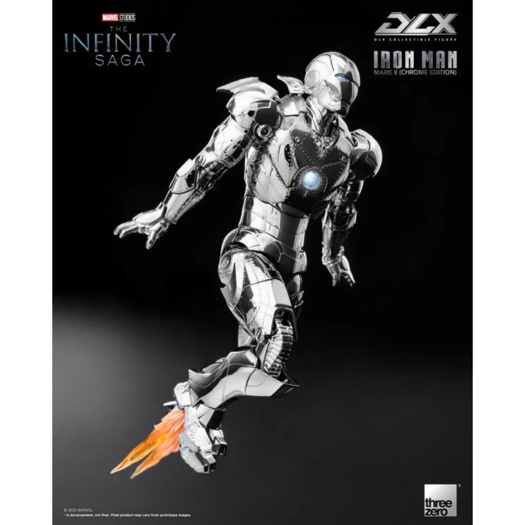 Dlx Scale Collectible Figure - Marvel Studios: The Infinity Saga - Iron Man Mark Ii (Chrome Edition) (Overseas Version)
