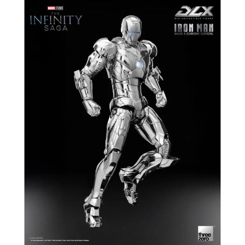 Dlx Scale Collectible Figure - Marvel Studios: The Infinity Saga - Iron Man Mark Ii (Chrome Edition) (Overseas Version)