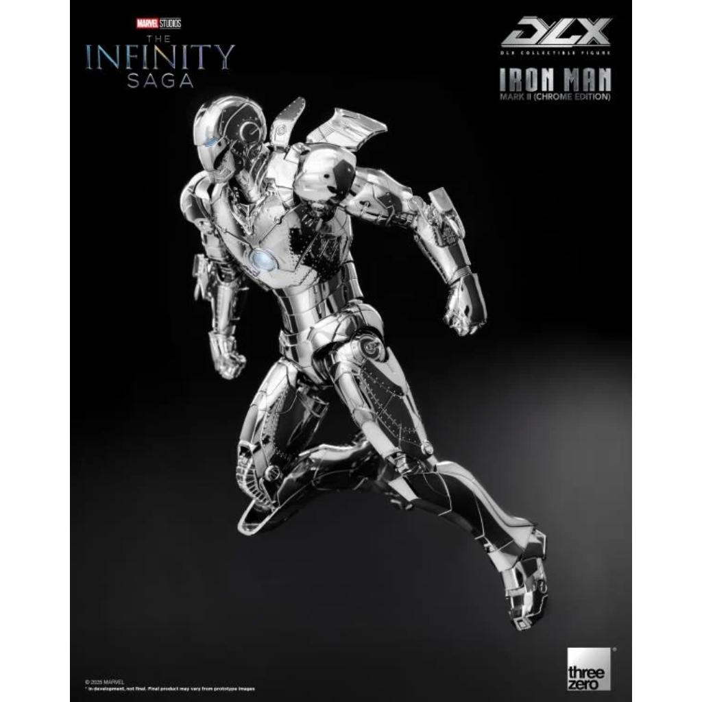 Dlx Scale Collectible Figure - Marvel Studios: The Infinity Saga - Iron Man Mark Ii (Chrome Edition) (Overseas Version)