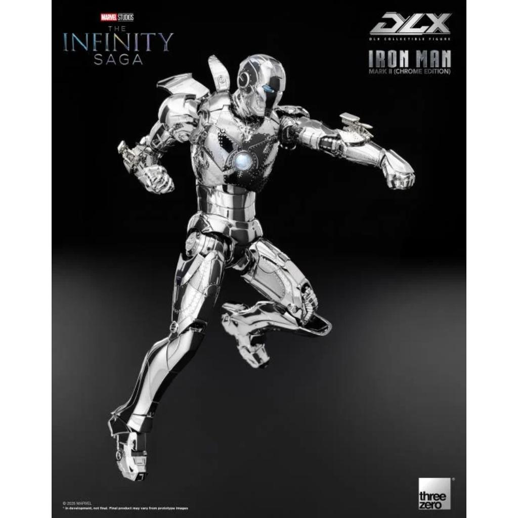 Dlx Scale Collectible Figure - Marvel Studios: The Infinity Saga - Iron Man Mark Ii (Chrome Edition) (Overseas Version)