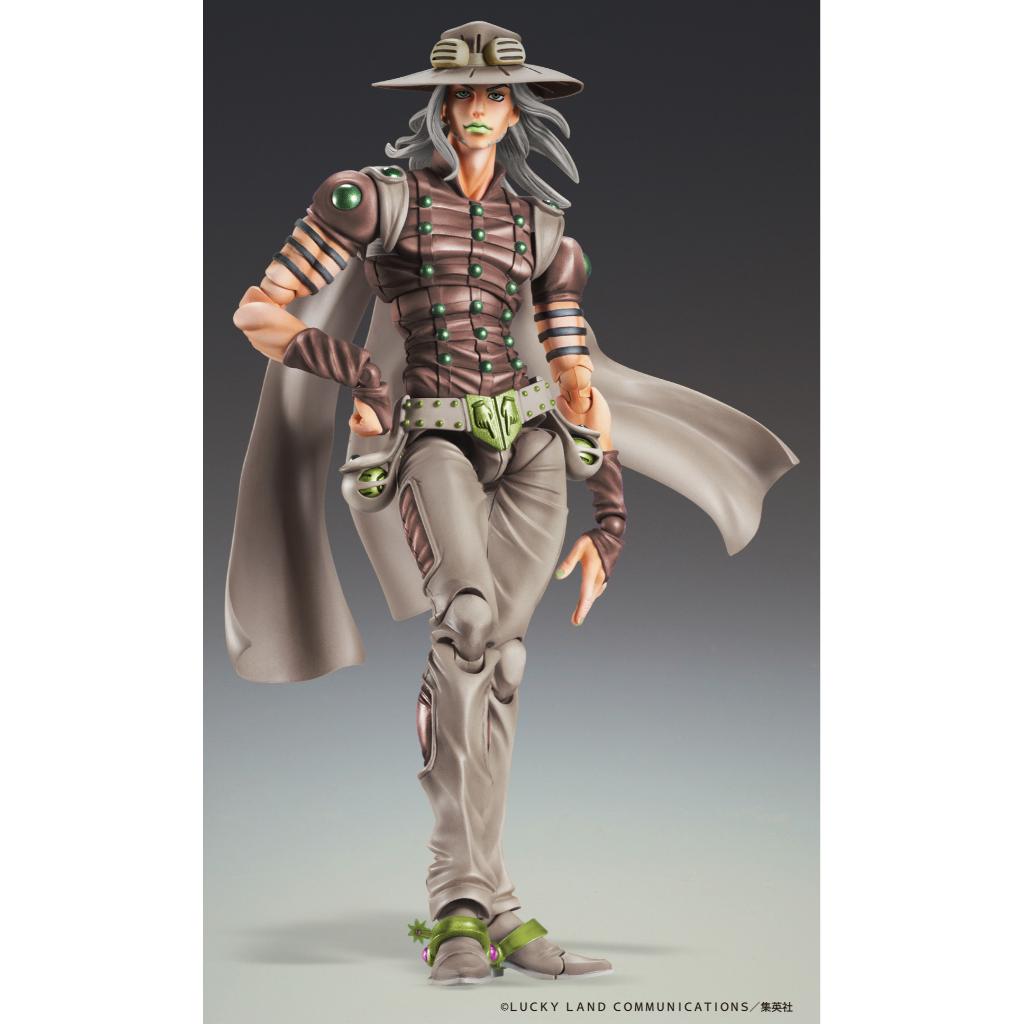 Jojo Super Action Statue Part 7: Steel Ball Run - Gyro Zeppeli Third