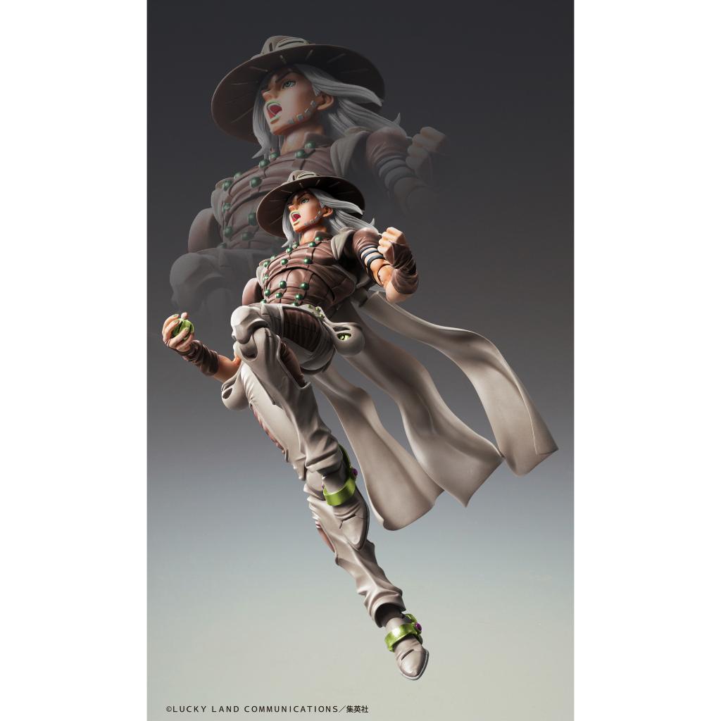 Jojo Super Action Statue Part 7: Steel Ball Run - Gyro Zeppeli Third