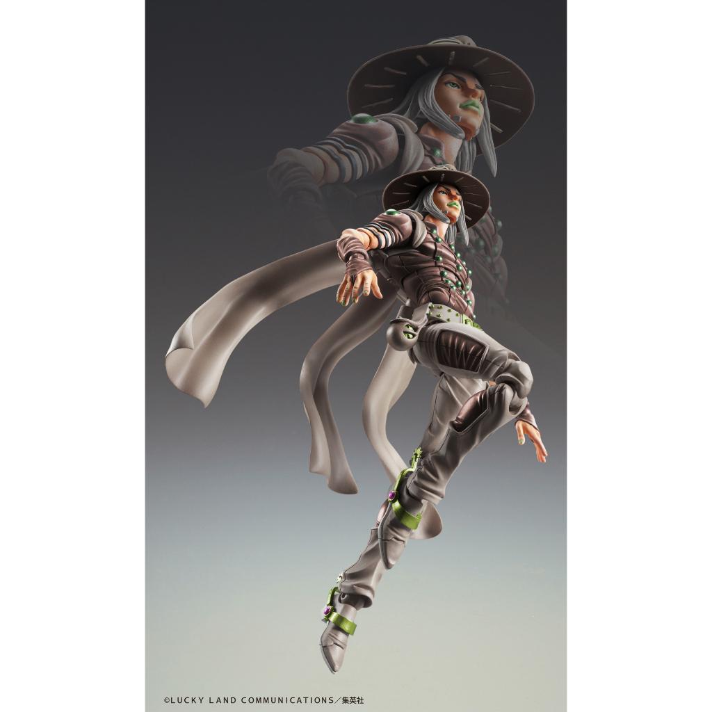 Jojo Super Action Statue Part 7: Steel Ball Run - Gyro Zeppeli Third