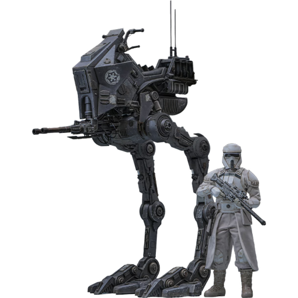 MMS875 Star Wars: The Mandalorian & Grogu - 1/6th Scale Imperial Remnant AT-RT Driver and AT-RT Collectible Set