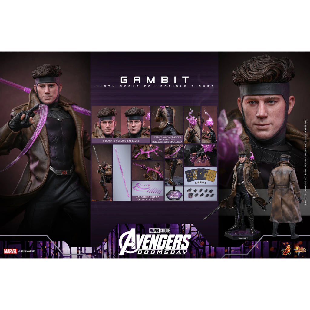 MMS910 Avengers: Doomsday - 1/6th scale Gambit