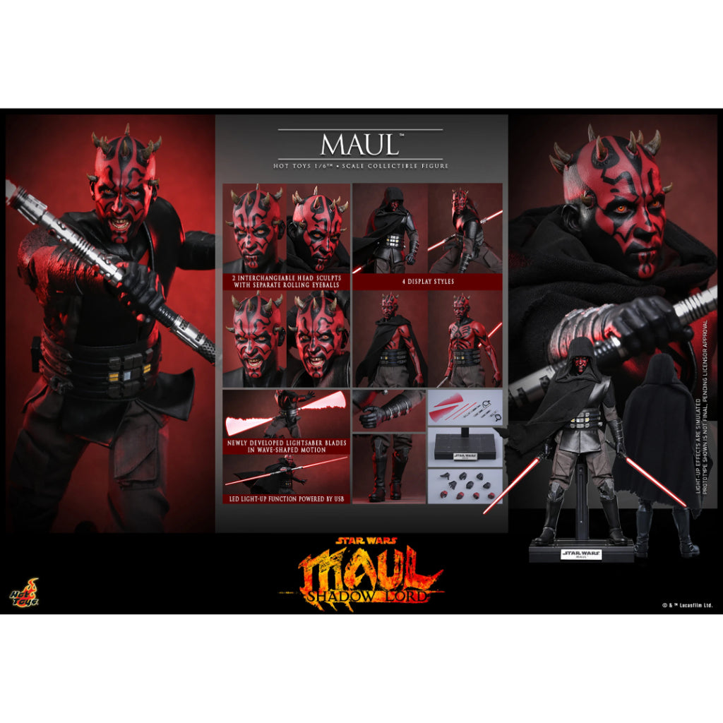 TMS187 - Star Wars: Maul - Shadow Lord - 1/6th Scale Maul