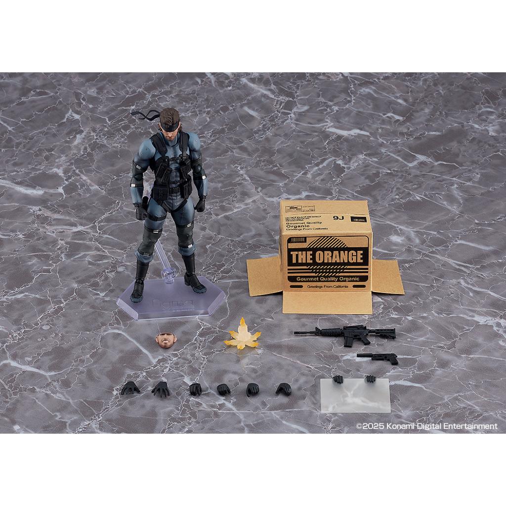 Figma 64 5Metal Gear Solid 2 - Solid Snake: Mgs2 Ver. Updated Edition