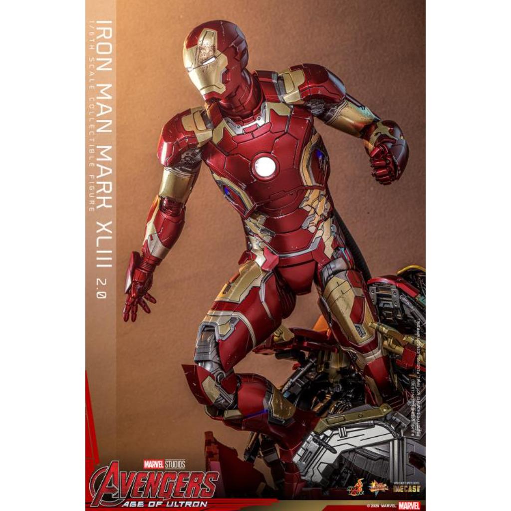 MMS865D80 Avengers Age of Ultron - 1/6th scale Iron Man Mark XLIII (2.0)