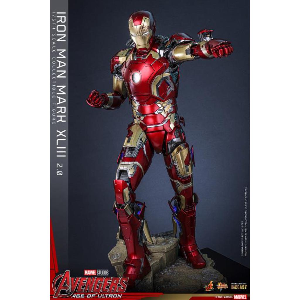 MMS865D80 Avengers Age of Ultron - 1/6th scale Iron Man Mark XLIII (2.0)