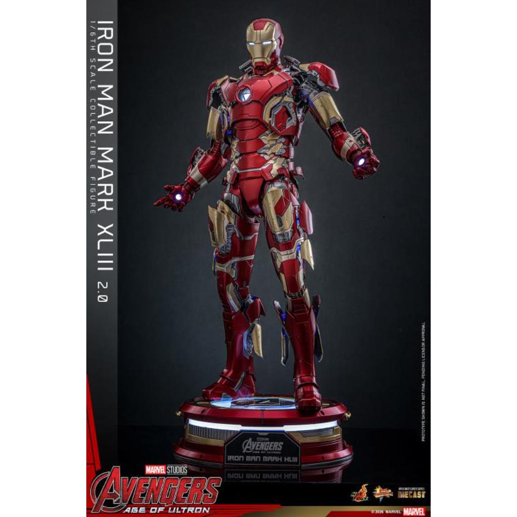 MMS865D80 Avengers Age of Ultron - 1/6th scale Iron Man Mark XLIII (2.0)