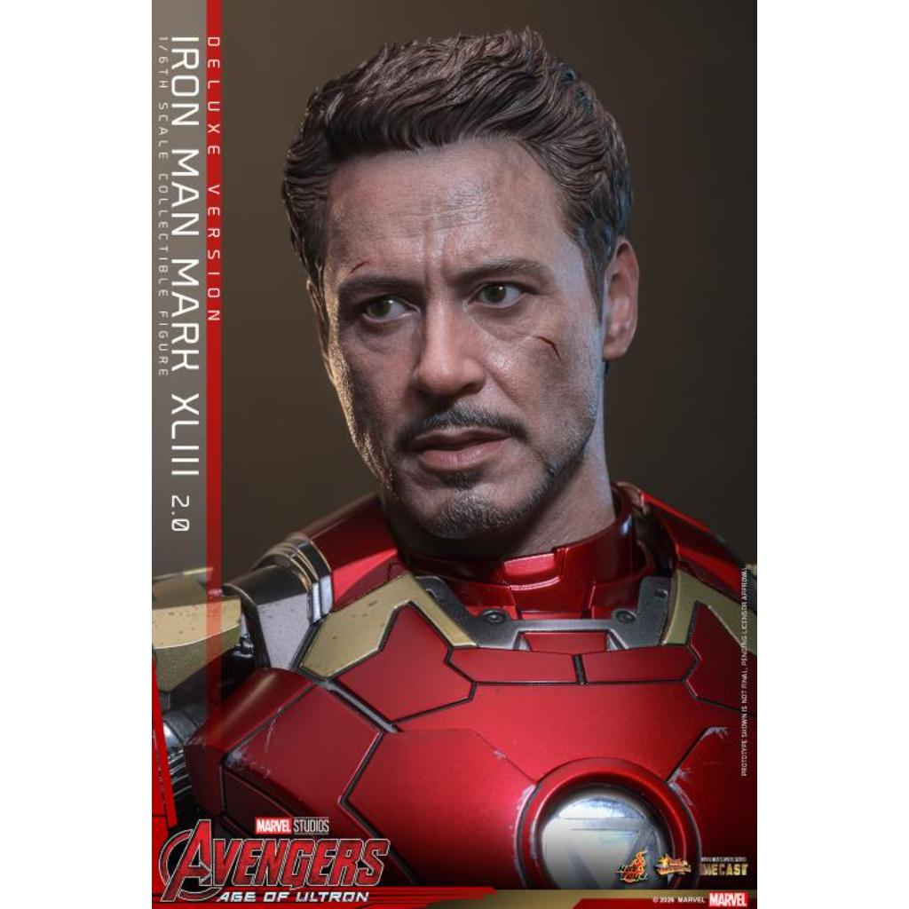 MMS866D81 Avengers Age of Ultron - 1/6th scale Iron Man Mark XLIII (2.0) (Deluxe Version)