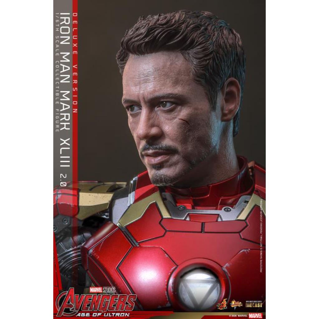 MMS866D81 Avengers Age of Ultron - 1/6th scale Iron Man Mark XLIII (2.0) (Deluxe Version)