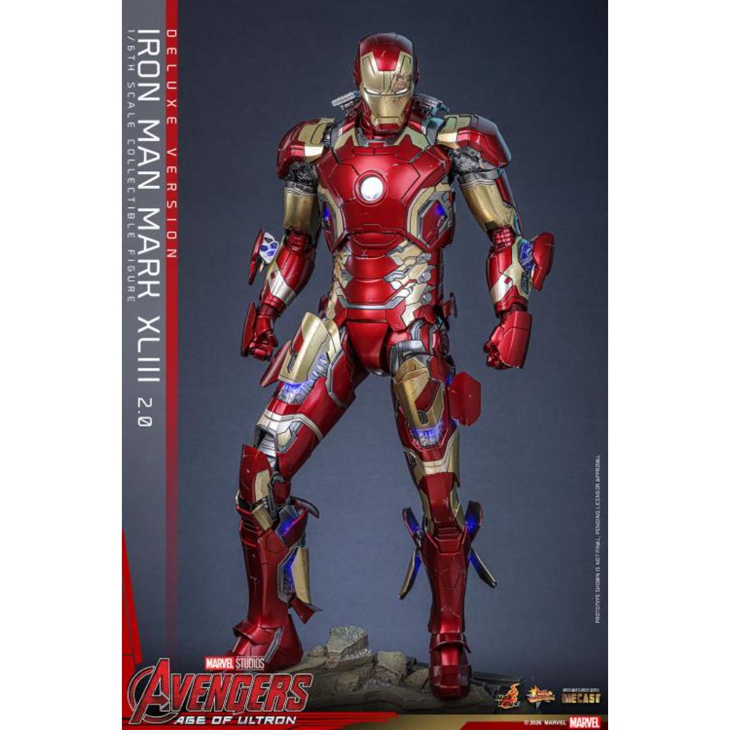 MMS866D81 Avengers Age of Ultron - 1/6th scale Iron Man Mark XLIII (2.0) (Deluxe Version)