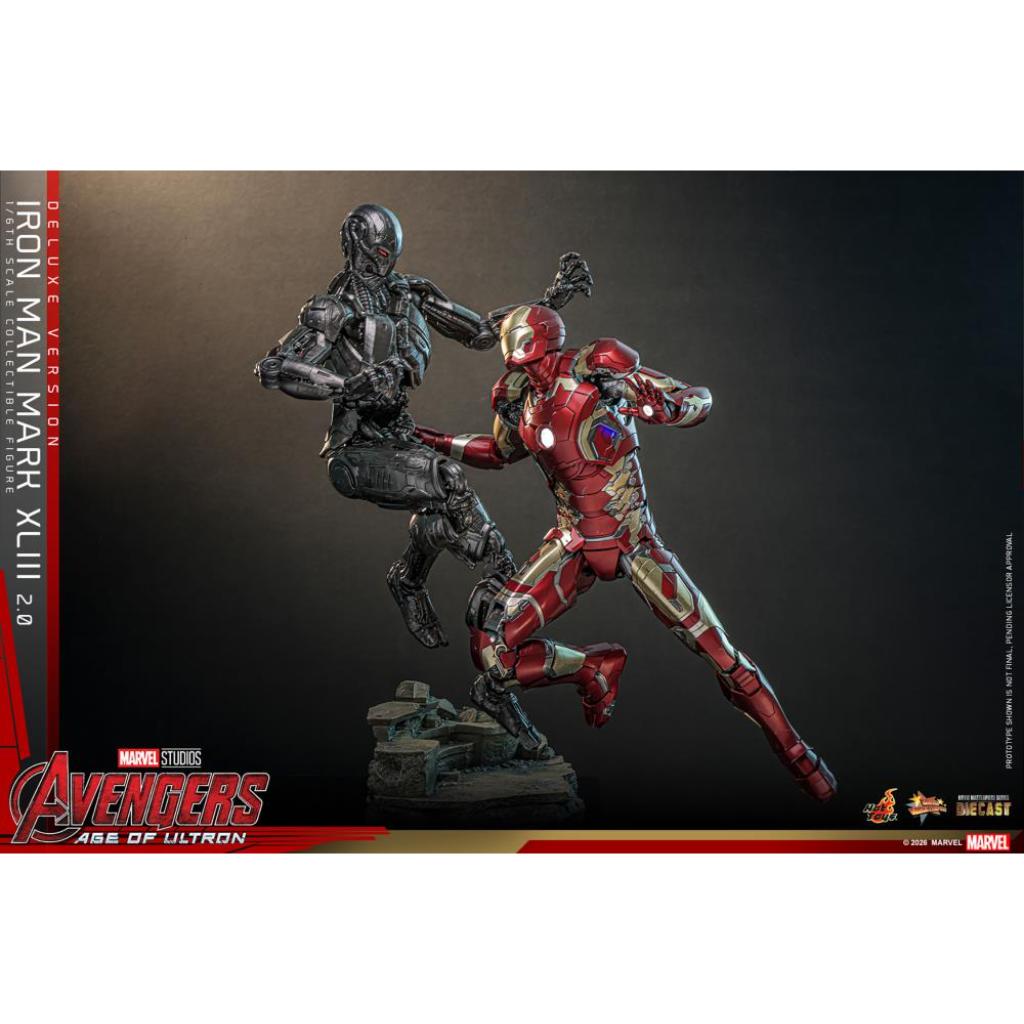 MMS866D81 Avengers Age of Ultron - 1/6th scale Iron Man Mark XLIII (2.0) (Deluxe Version)