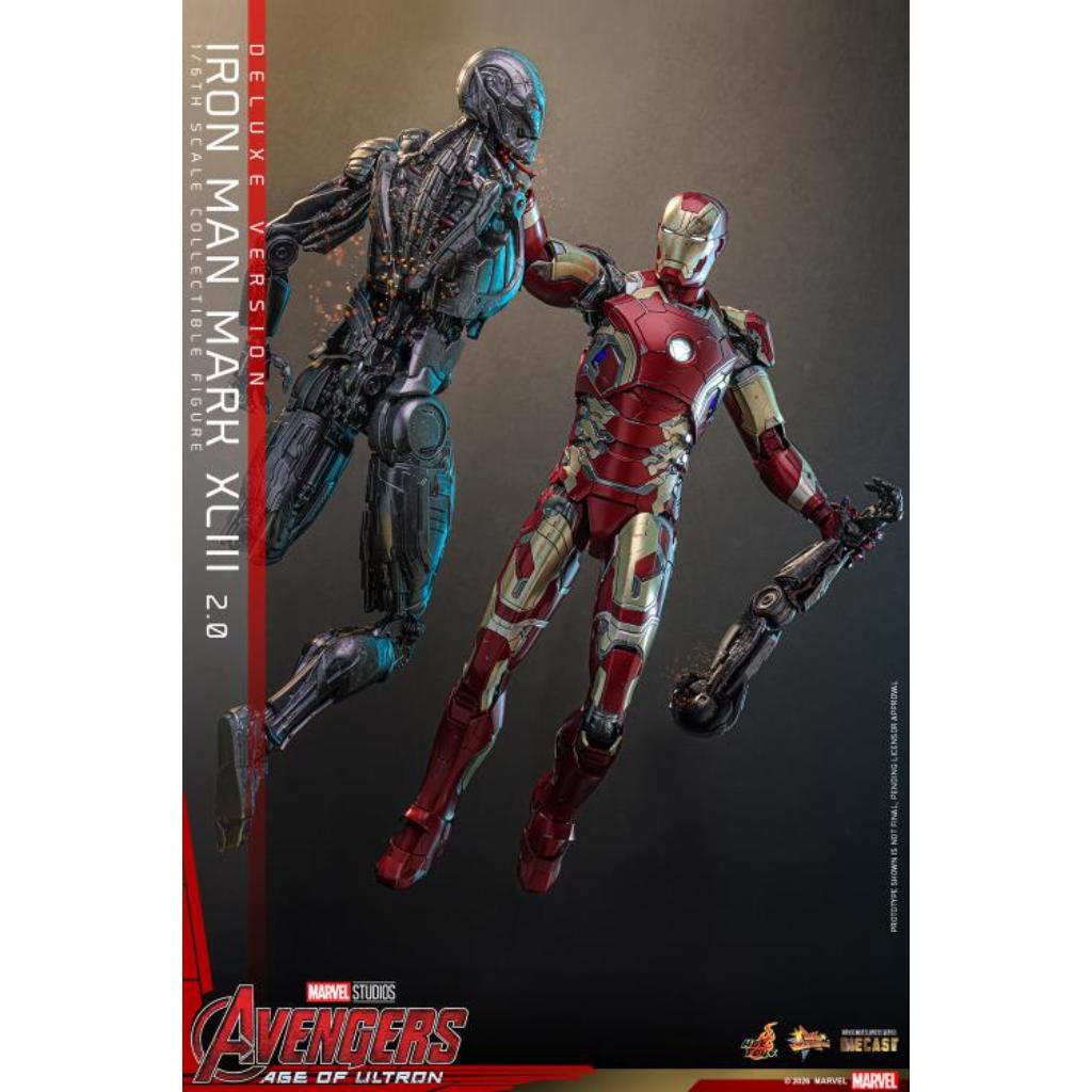 MMS866D81 Avengers Age of Ultron - 1/6th scale Iron Man Mark XLIII (2.0) (Deluxe Version)