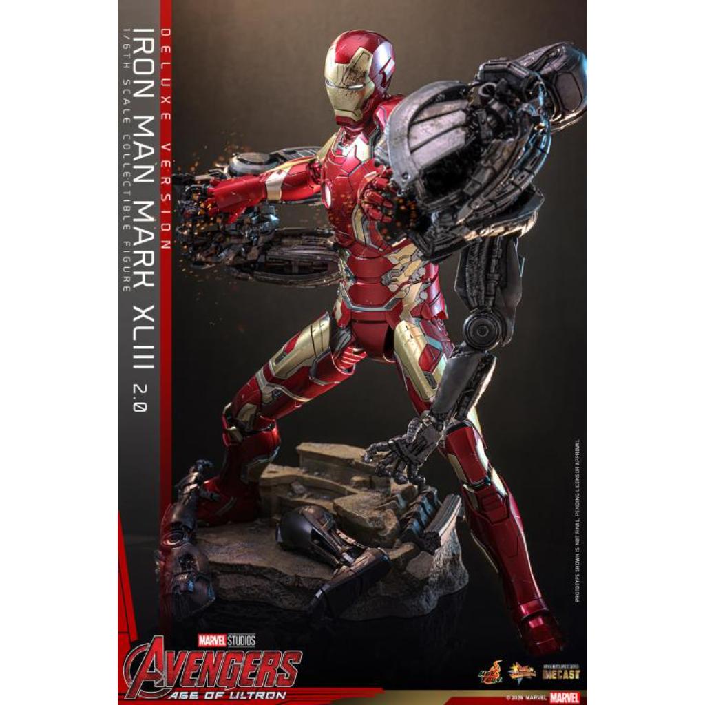 MMS866D81 Avengers Age of Ultron - 1/6th scale Iron Man Mark XLIII (2.0) (Deluxe Version)