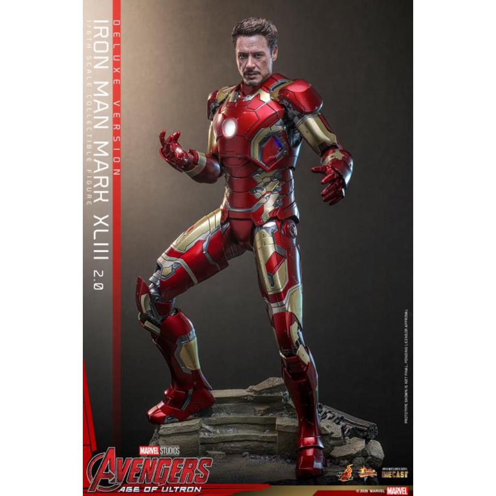 MMS866D81 Avengers Age of Ultron - 1/6th scale Iron Man Mark XLIII (2.0) (Deluxe Version)