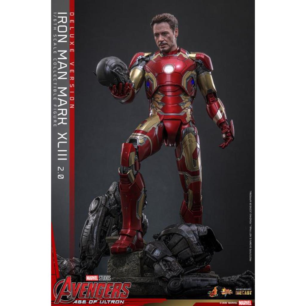 MMS866D81 Avengers Age of Ultron - 1/6th scale Iron Man Mark XLIII (2.0) (Deluxe Version)
