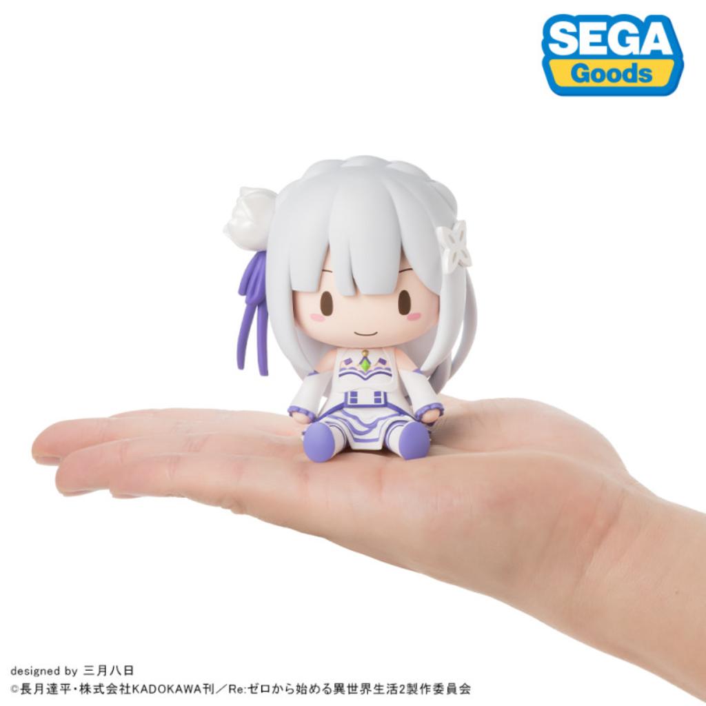 Re:Zero Fuwapuchi Deformed Figure - Emilia