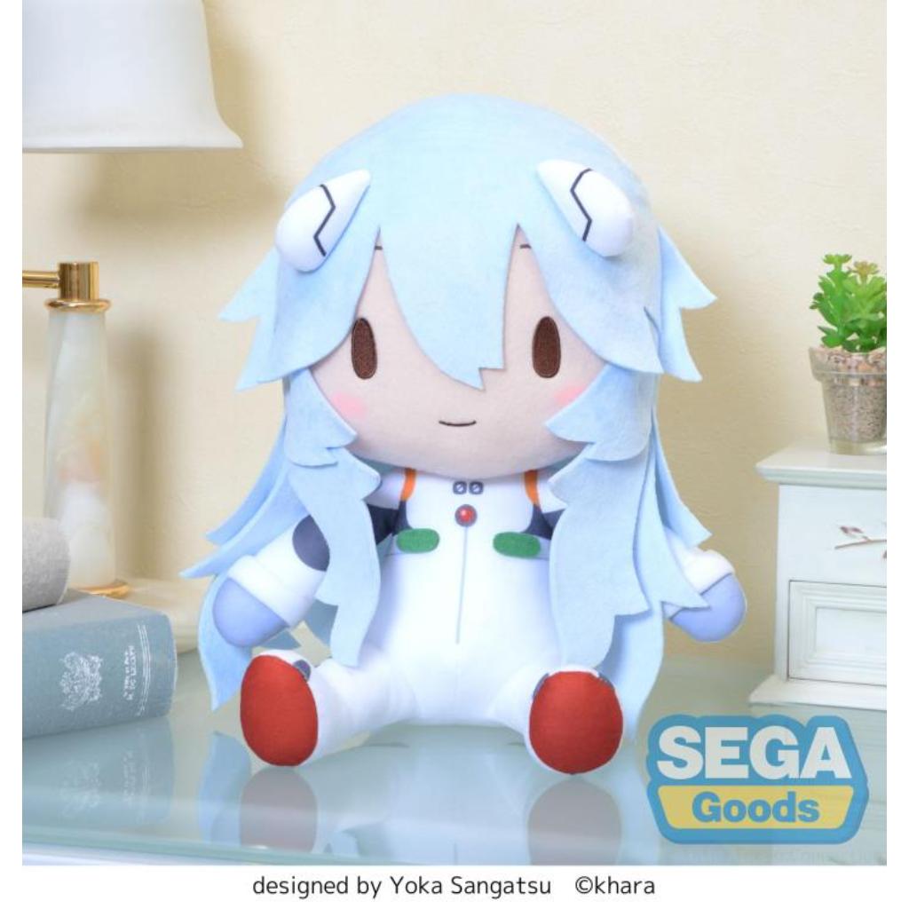 Shin Evangelion Movie Fuwa Petite Plush - Rei Ayanami (L)