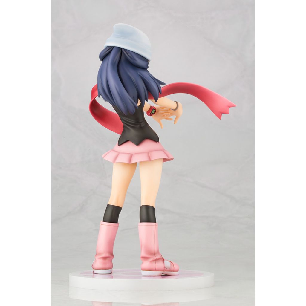 Pokemon - PV198 Hikari With Pochama Artfx J Statue