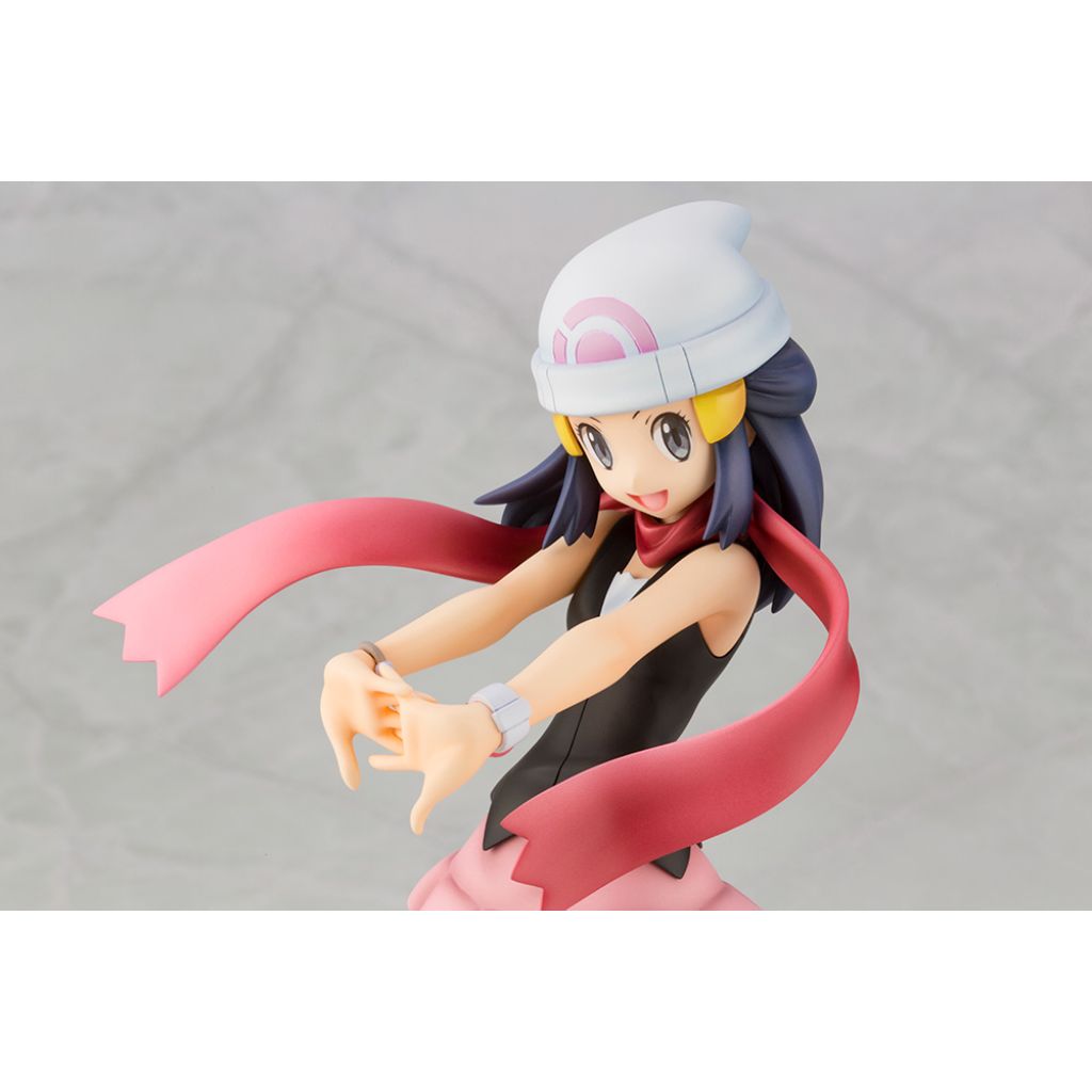 Pokemon - PV198 Hikari With Pochama Artfx J Statue