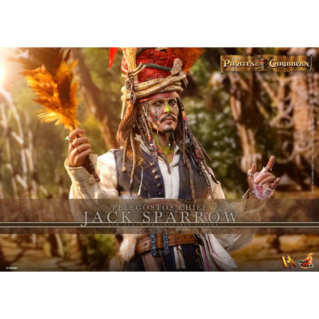 DX48 Pirates of the Caribbean: Dead Man Chest - 1/6th scale Pelegostos Chief Jack Sparrow