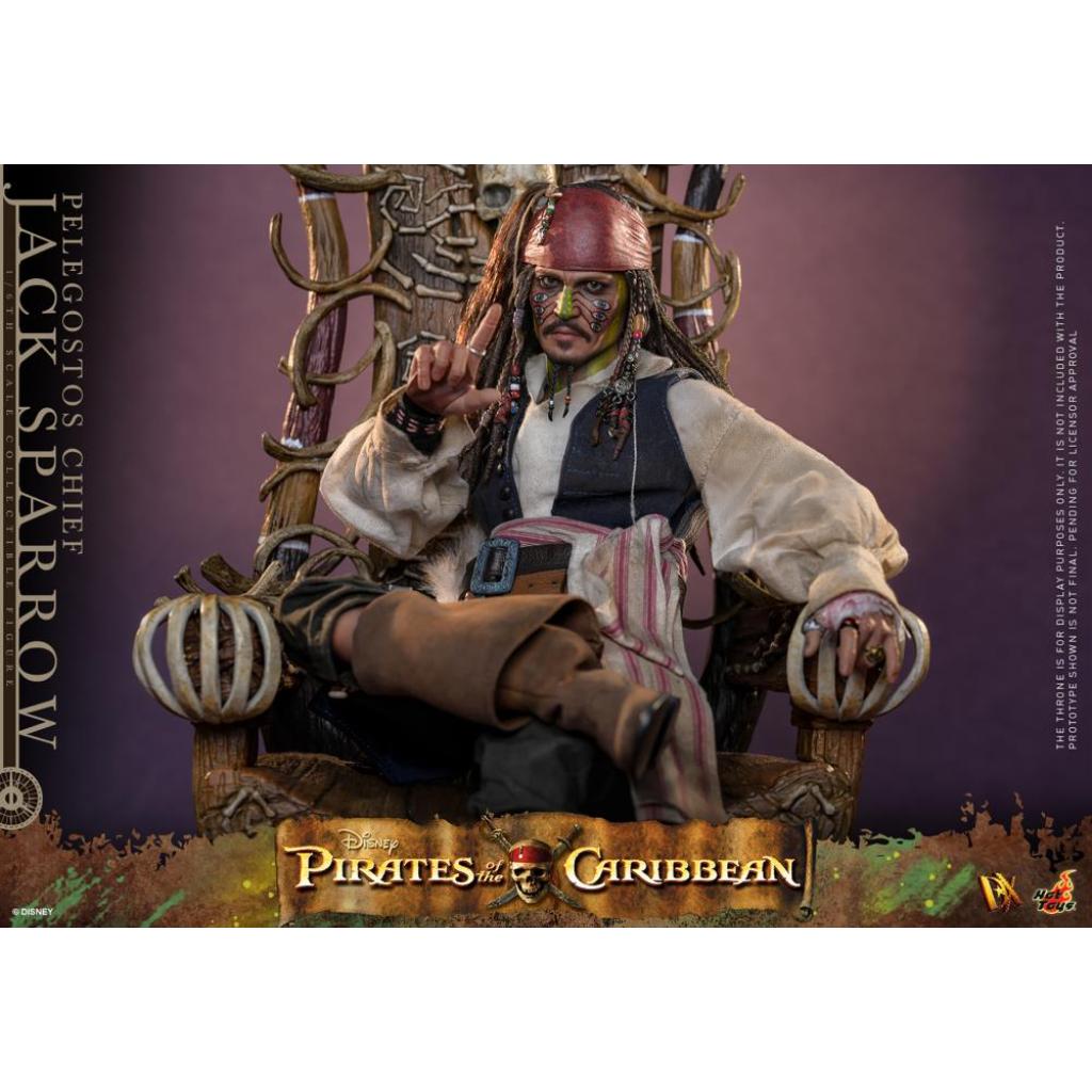 DX48 Pirates of the Caribbean: Dead Man Chest - 1/6th scale Pelegostos Chief Jack Sparrow