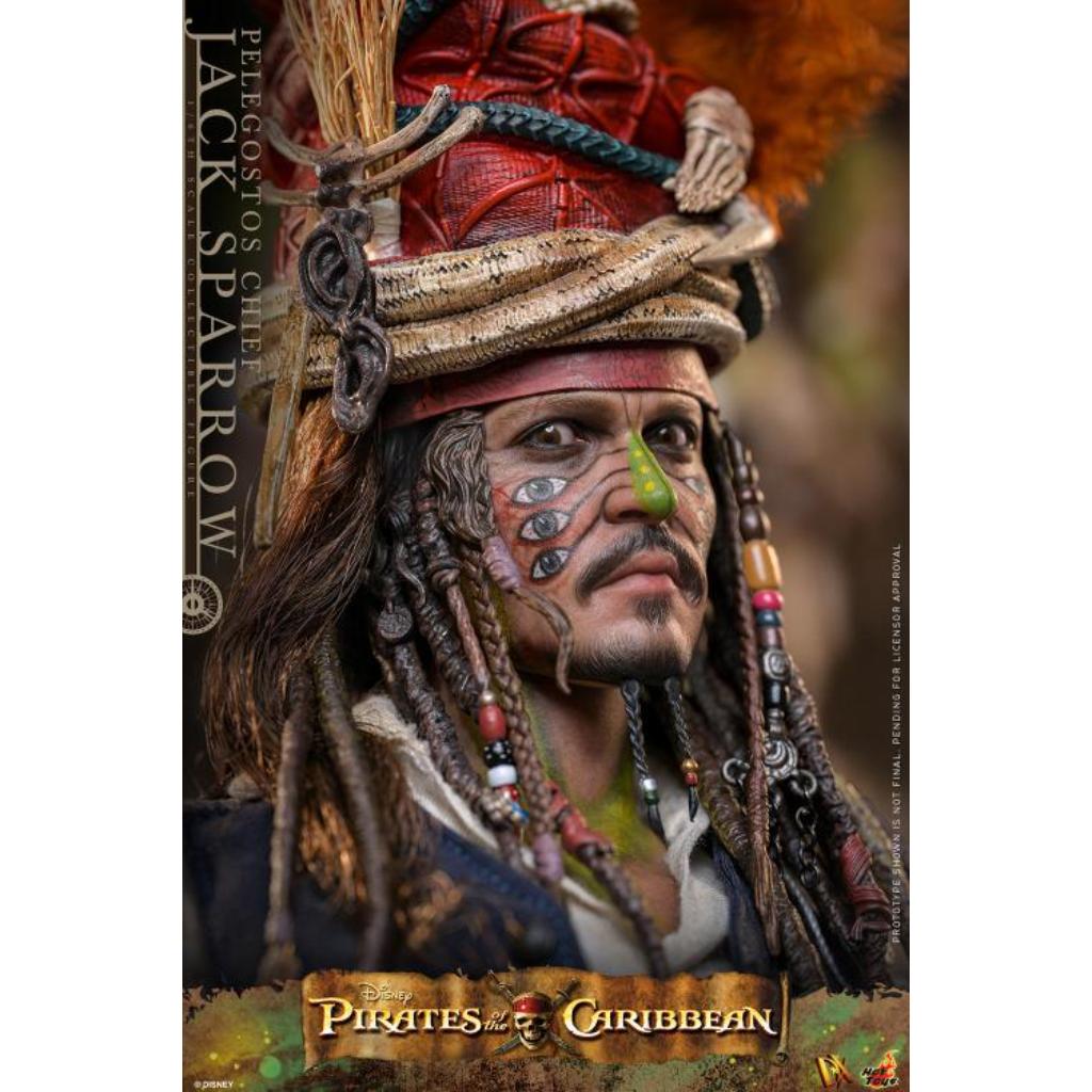 DX48 Pirates of the Caribbean: Dead Man Chest - 1/6th scale Pelegostos Chief Jack Sparrow