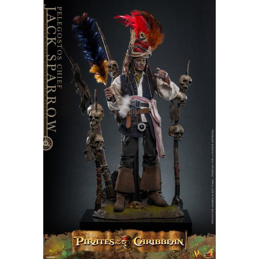 DX48 Pirates of the Caribbean: Dead Man Chest - 1/6th scale Pelegostos Chief Jack Sparrow