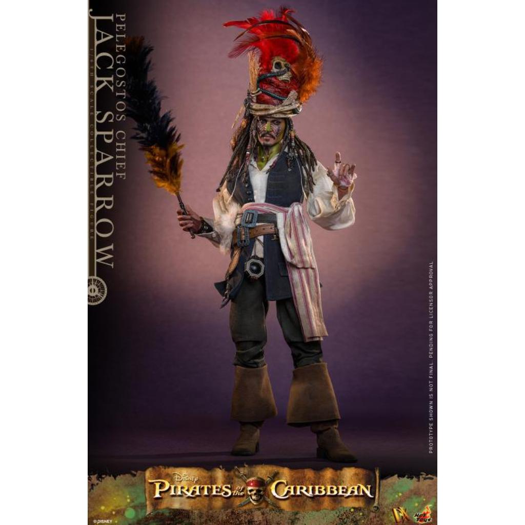 DX48 Pirates of the Caribbean: Dead Man Chest - 1/6th scale Pelegostos Chief Jack Sparrow
