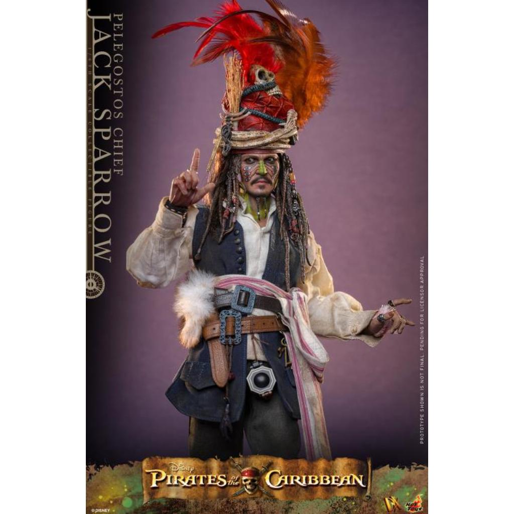 DX48 Pirates of the Caribbean: Dead Man Chest - 1/6th scale Pelegostos Chief Jack Sparrow