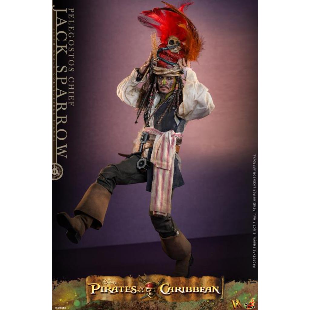 DX48 Pirates of the Caribbean: Dead Man Chest - 1/6th scale Pelegostos Chief Jack Sparrow