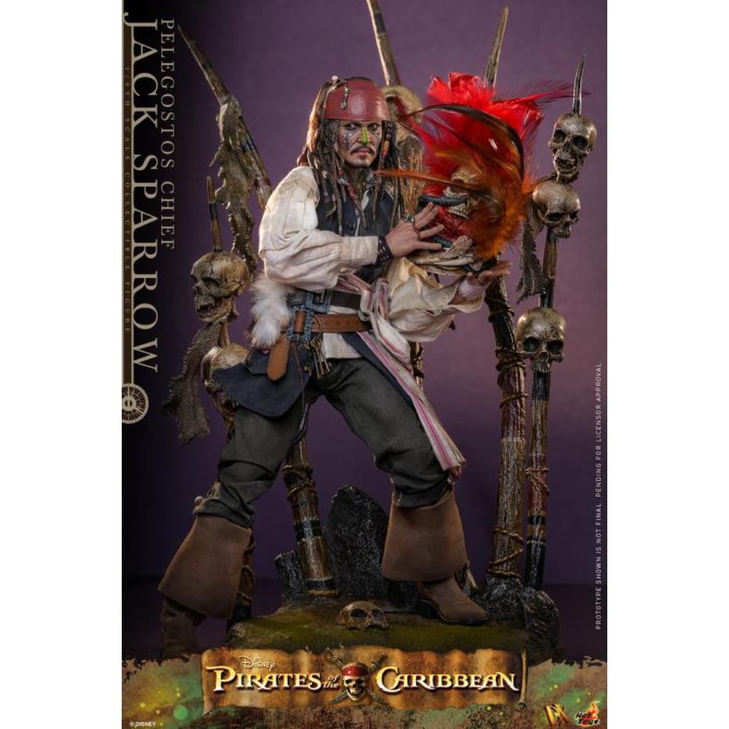 DX48 Pirates of the Caribbean: Dead Man Chest - 1/6th scale Pelegostos Chief Jack Sparrow
