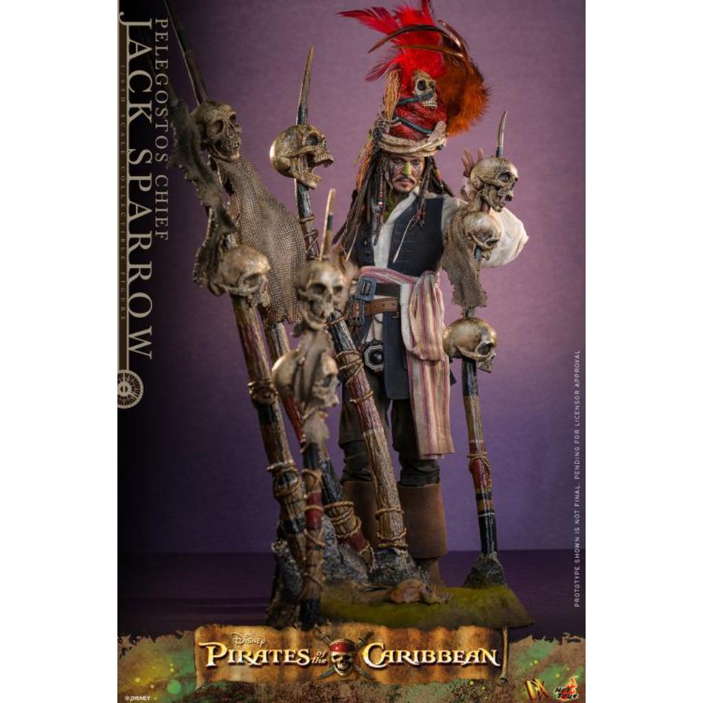 DX48 Pirates of the Caribbean: Dead Man Chest - 1/6th scale Pelegostos Chief Jack Sparrow