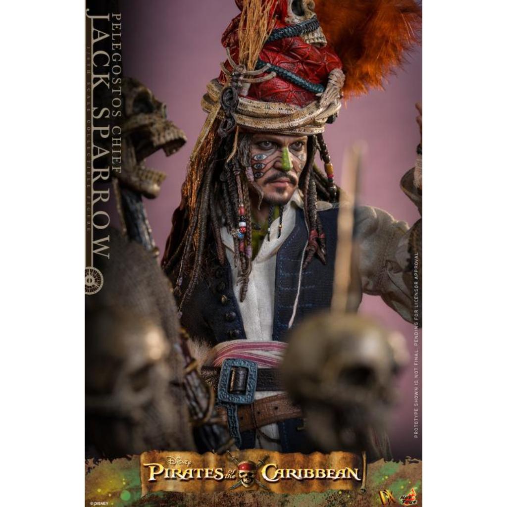 DX48 Pirates of the Caribbean: Dead Man Chest - 1/6th scale Pelegostos Chief Jack Sparrow