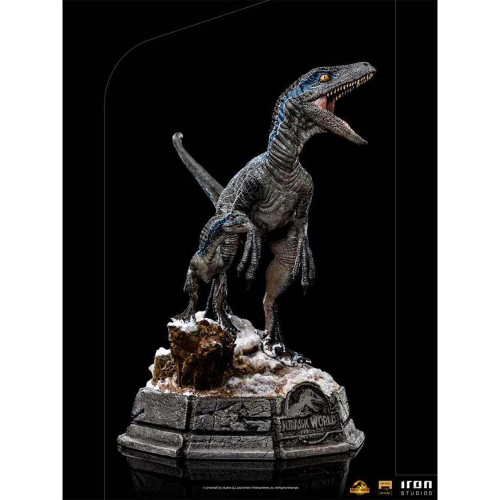 1/8 Scale Jurassic World Dominion - Velociraptor Blue & Beta Plastic Model Kit