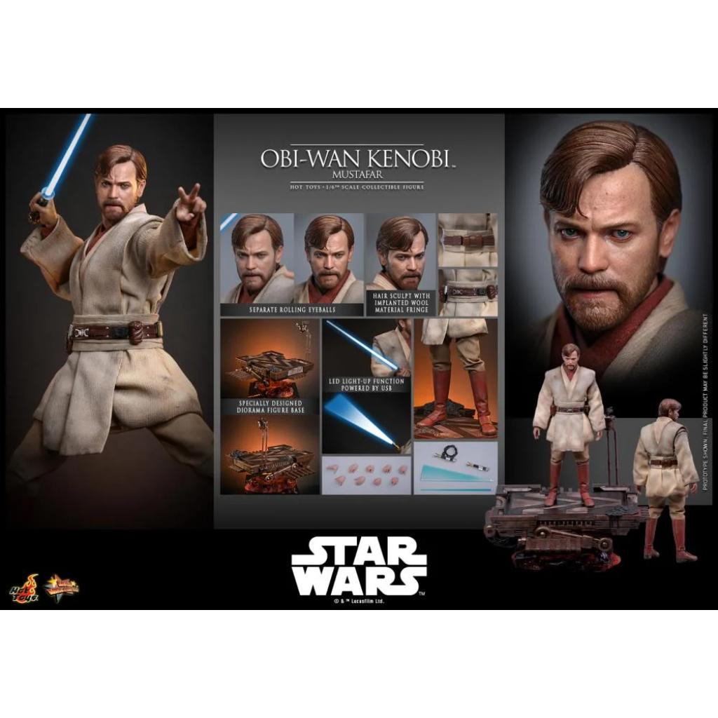 MMS843 - Star Wars: Revenge of the Sith™ - 1/6th scale Obi-Wan Kenobi™ (Mustafar) Collectible Figure