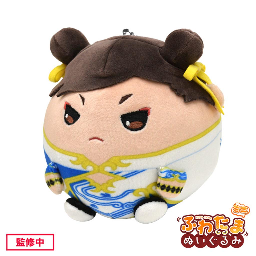Street Fighter 6 - Fluffy Eggshaped Plush Mini Chun-Li