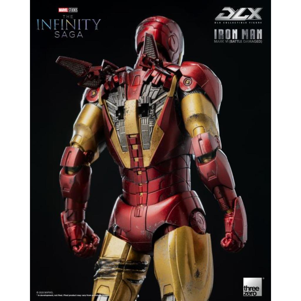Dlx Scale Collectible Figure - Marvel Studios: The Infinity Saga - Iron Man Mark Vi (Battle Damaged) (Overseas Version)