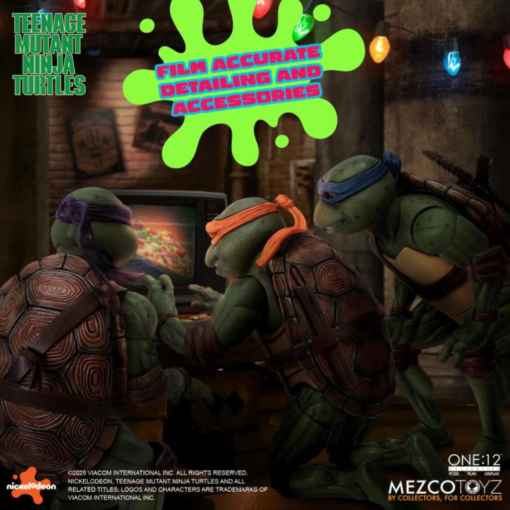 One:12 Collective - Teenage Mutant Ninja Turtles (1990) Boxed Set