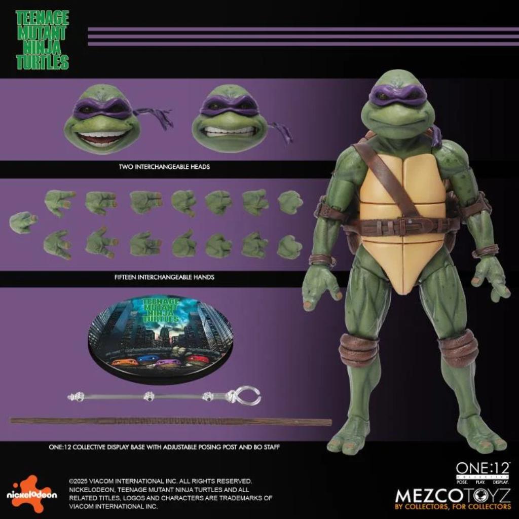 One:12 Collective - Teenage Mutant Ninja Turtles (1990) Boxed Set