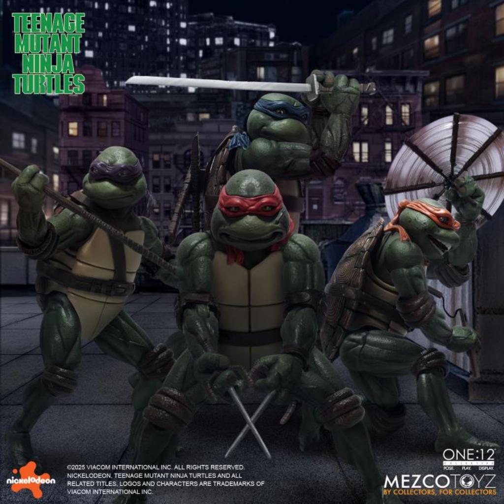 One:12 Collective - Teenage Mutant Ninja Turtles (1990) Boxed Set